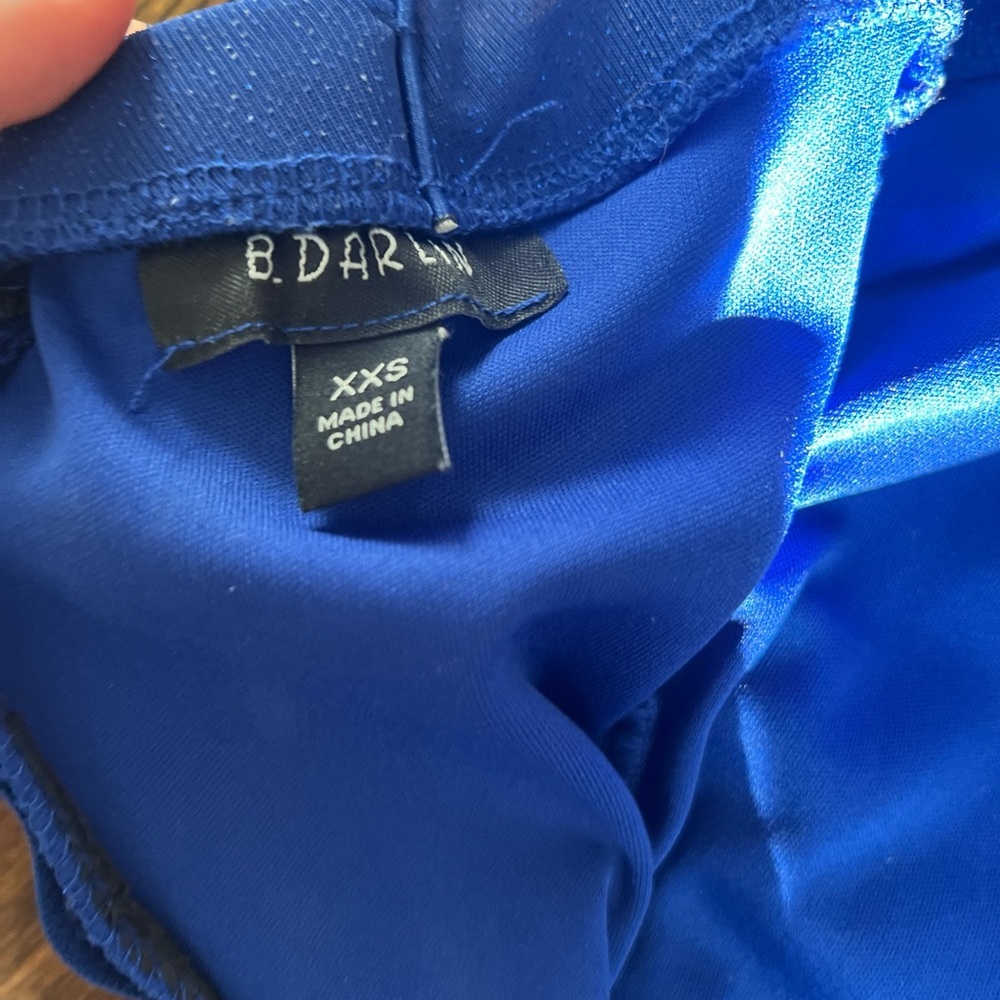 B Darlin Vibrant Blue Dress XXS